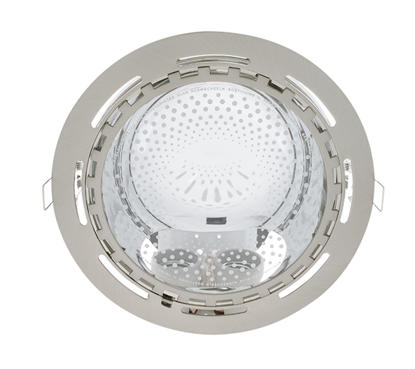 GL210E DOWNLIGHT SATIN NICKEL 2XE27