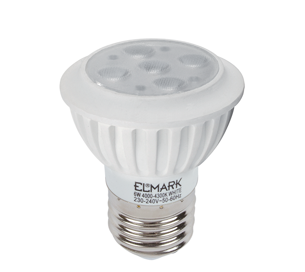 LED LAMP LED7 6W E27 230V WHITE