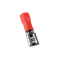 INSULATED CABLE TERMINALS FDD FEMALE 1.25-187/RED (100 pcs. per pack)