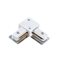 SKYWAY 120 SINGLE-PHASE TRACK L-TYPE ADAPTER WHITE