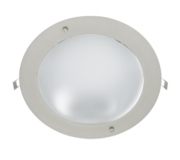 GL203E DOWNLIGHT SATIN NICKEL 2XE27