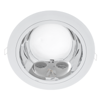 GL202E DOWNLIGHT WHITE 2XE27