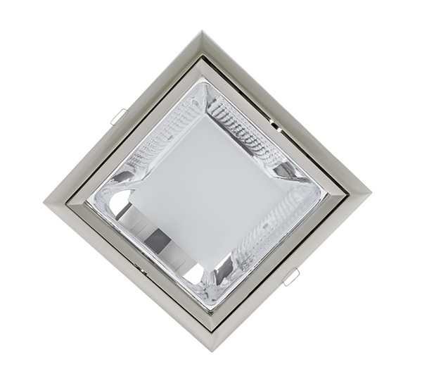 GL204E DOWNLIGHT SATIN NICKEL 2XE27