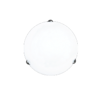 ATHENA CEILING FIXTURE 1ХЕ27 WHITE D300mm 