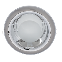 GL206E DOWNLIGHT SATIN NICKEL/CHROME 2XE27