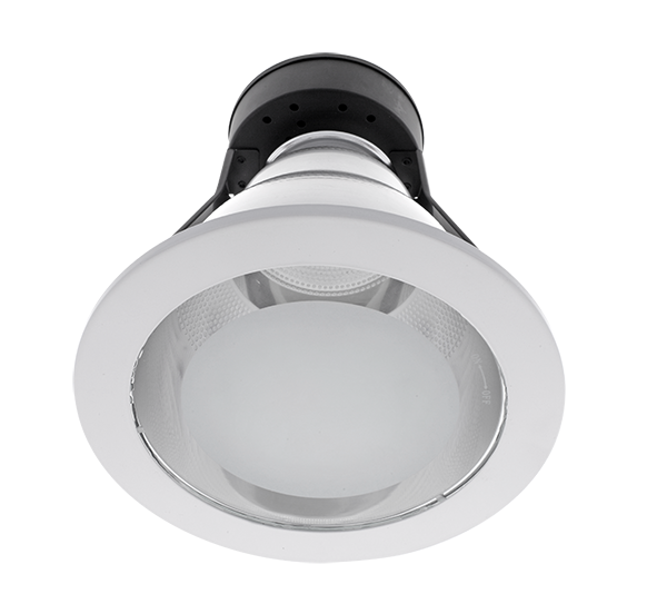 GL120E DOWNLIGHT FOR BATHROOM IP 44, WHITE 1XE27 