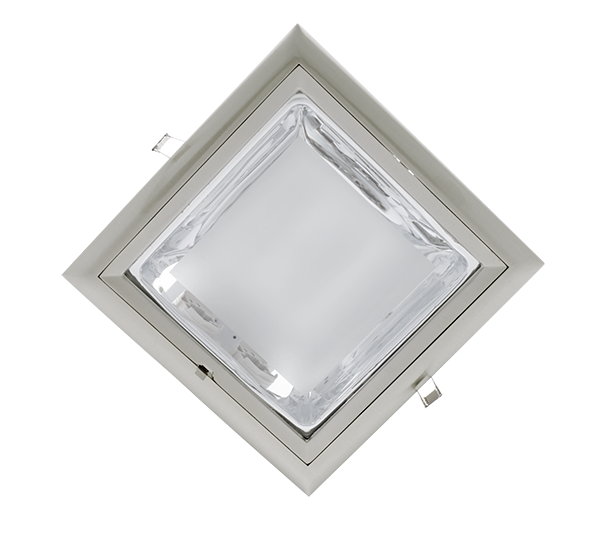 GL204 DOWNLIGHT SATIN NICKEL 2XG24