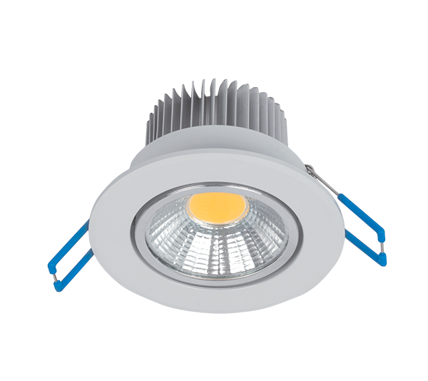 LSLCOB LED SPOTLIGHT 7W 2700K-3000K 230V WHITE