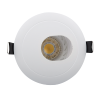 LED PLASTIC ROUND IN ONE SIDE SPOTLIGHT PAR 16 COB 7W 2700-3000K WHITE