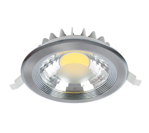 RDLCOB LED DOWNLIGHT 25W 2700K-3000K 230V SATIN NICKEL 