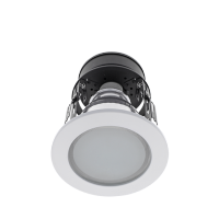 GL120E DOWNLIGHT FOR BATHROOM IP 44, WHITE 1XE27 