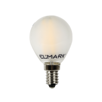 LED LAMP GLOBE G45 FILAMENT 2W E14 230V 2700K FROSTED