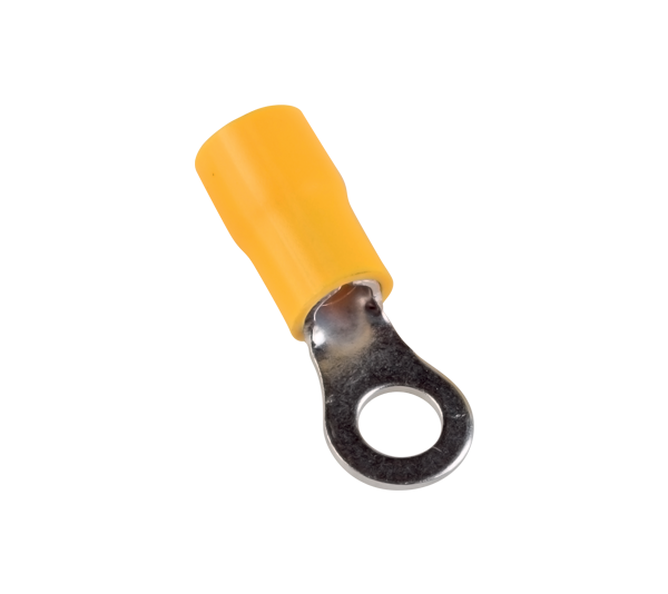 INSULATED CABLE TERMINALS RV 5.5-5/YELLOW (100 pcs. per pack)