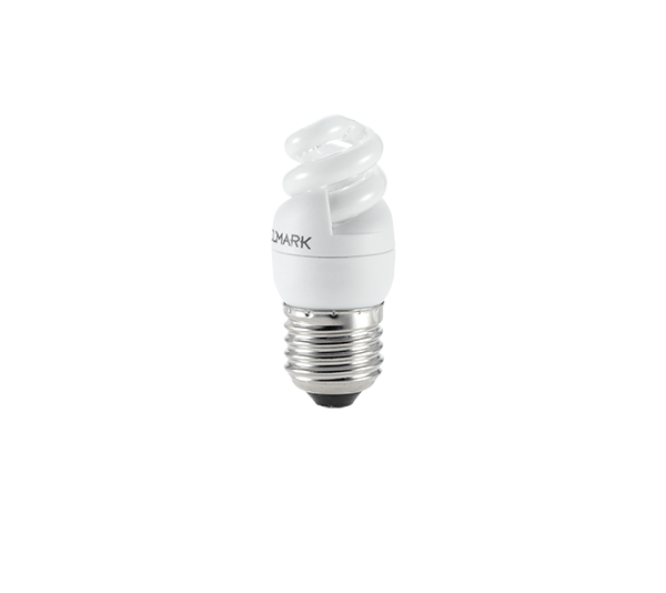 COMPACT FLUORESCENT LAMP SPIRAL D2 E27 5W 2700K