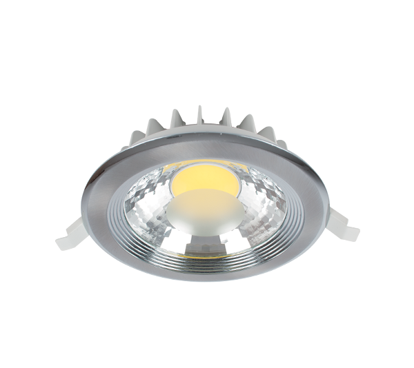 RDLCOB LED DOWNLIGHT 15W 4000K-4300K 230V SATIN NICKEL 