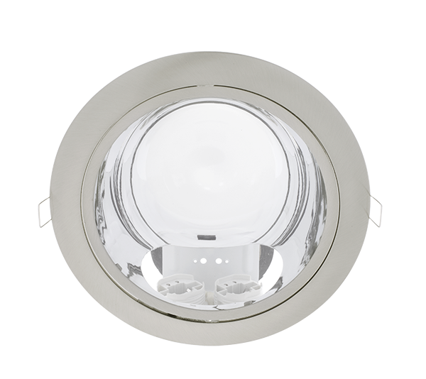 GL202 DOWNLIGHT SATIN NICKEL 2XG24