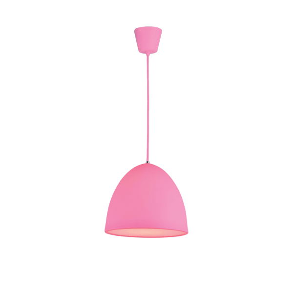 JOY PENDANT 1XE27 PINK D250mm