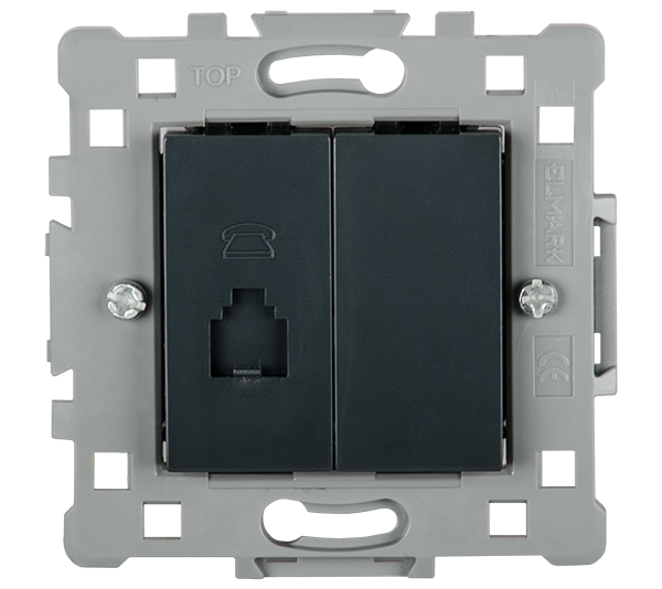 SPLENDOR EL0623 PHONE SOCKET BLACK