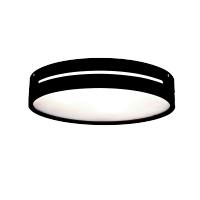 DONNA CEILING LAMP 3XE27 BLACK WOOD D400mm