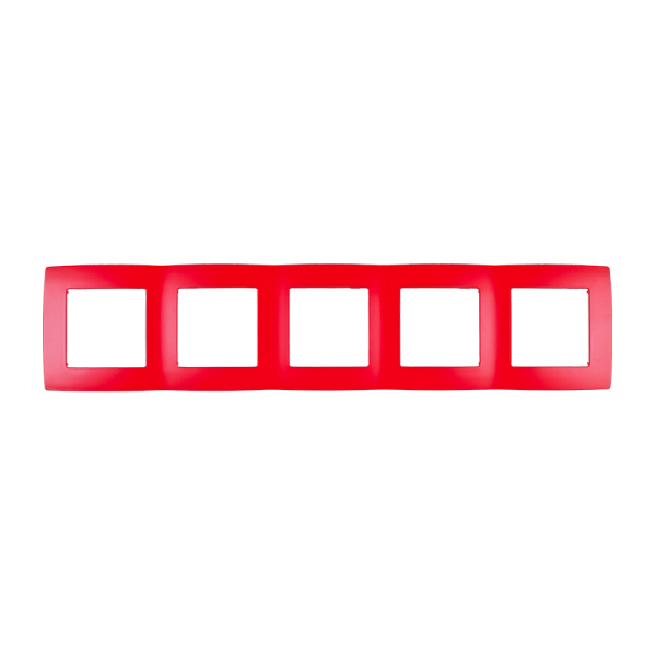 CITY FIVEFOLD PANEL RED